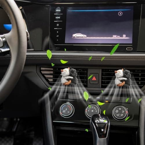 Car Air Freshener Vent Clip Eliminator Decorative Fan — view 2