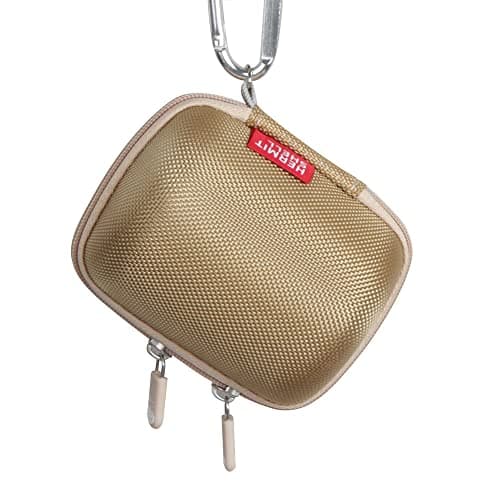 Hard EVA Travel Case for Anker SoundCore mini Super Portable Speaker by Hermitshell (Gold） — view 6
