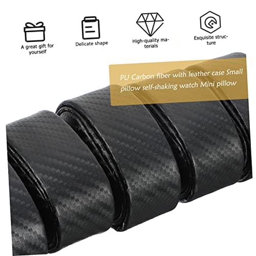 GALPADA Black Watch Display Pillows 5 Pack PU Leather Bracelet Supports — view 2