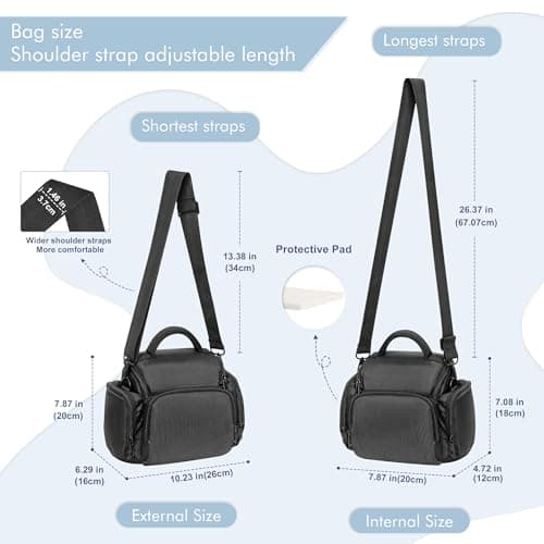 Winning DSLR Camera Case, Waterproof Shockproof SLR Camera Single Bag — view 2