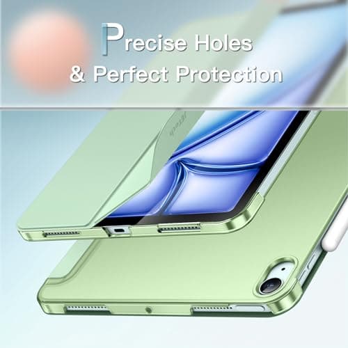 JETech Case for iPad Air 11" M4/M3/M2 & iPad Air 5/4 10.9", Green — view 3