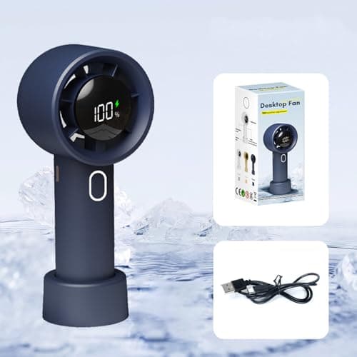 Portable Handheld Fan Cooling Small Hand Held Fan — view 2