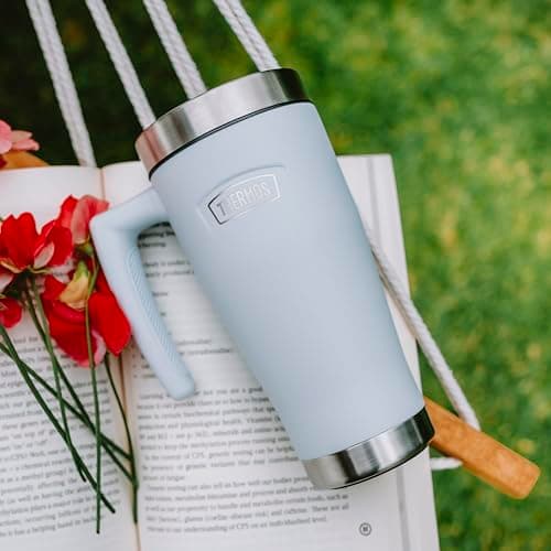 Thermos Icon Solent Navy Travel Coffee Mug (470ml) 7h Hot | 22h Cold — view 6