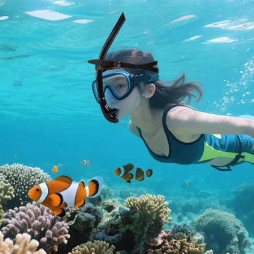 Breathing Tube Fixed Strap - Adjustable Universal Snorkel Head Strap — view 4