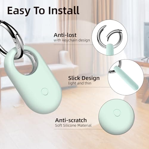 LETREEN Smarttag2 Case, 4 Pack Silicone Smart Tag 2 Cases — view 2