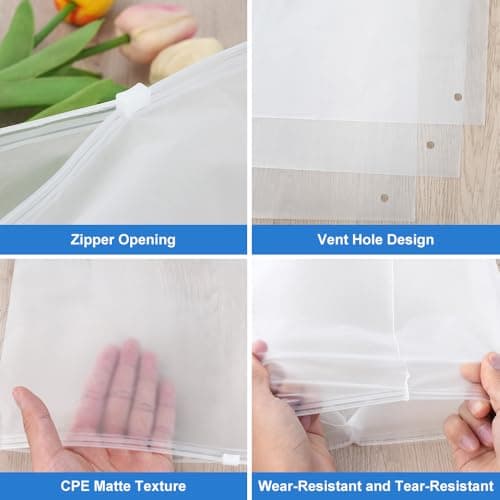 16PCS Travel Storage Bags for Clothes Space Saver Packing Sacks,Packing Cubes - Travel Organizers with Laundry Bag,Compression Bags - No Vacuum or Pump Sacks-Save Space in Your Luggage — view 3