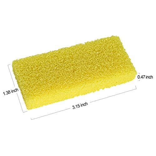 SALVMARY Disposable Pumice Stone for Feet Hard Skin Callus Remover Foot Scrubber Yellow 40 Pcs — view 5