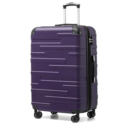 COOLIFE Large Suitcase 28 inch, 93L Expandable, mit TSA Lock, ABS Hardshell