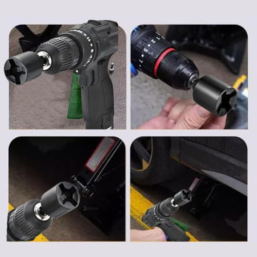 Rv Stabilizing Jack Drill Adapter Heavy-Duty Steadying Gear Lift Universal — view 4