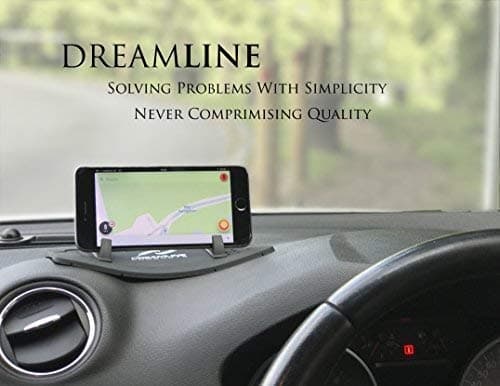DreamLine Products Car Phone Holder Dashboard Mat - Premium Edition Mobile Phone Car Cradle Mount All Vehicles Phones GPS — view 2