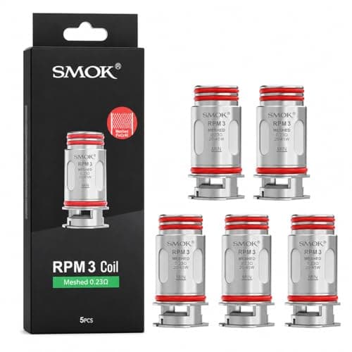 SMOK RPM 3 Replacement Coils 0.23 Ohm Mesh [Pack of 5]