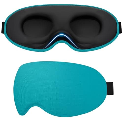 Gritin 100% Blackout Sleep Eye Masks for Women&Men, Side Sleepers Friendly