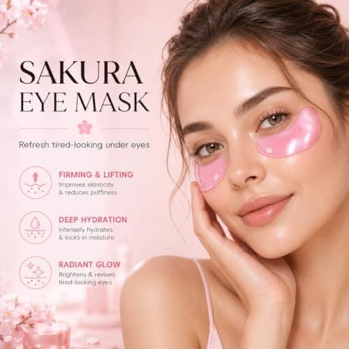 40PCS Sakura Skincare Set for Women, Face & Hand Care Beauty Gift Set — view 3