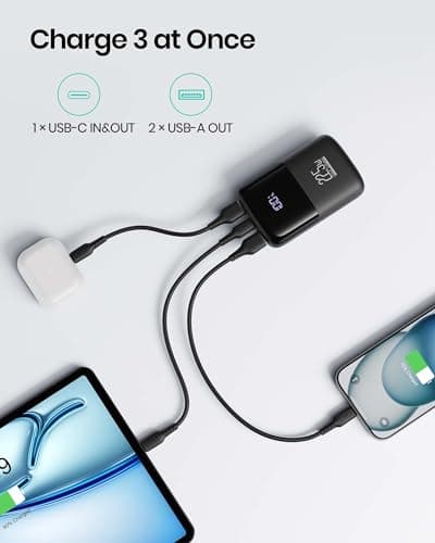 INIU Power Bank, Smallest 10000mAh 22.5W Fast Charging USB Portable Charger — view 6