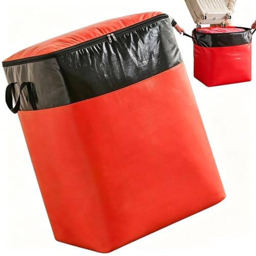 Heavy Duty Bags for Moving,140L Clothes Packing Container,College Dorm Moving Bags | for Camping Travel Closet Dormitory Bedroom Basement Apartment Laundry — view 6