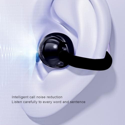 aqxreight Wireless Translator Earbuds with Real Time 74 Language Translation 5.0 Noise Cancelling Earphones for Travel & Business APP Controlled Voice Translator Device — view 5
