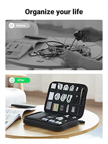 UGREEN Travel Accessories Portable Bag Electronics Organiser Large Capacity — view 2