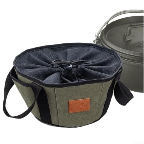 Canvas Dutch Oven Bag 33cm Large Camping Storage Pouch — view 2