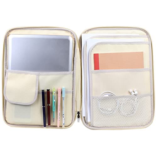 JAKAGO A4 Document Case, Multi-Pocket Portfolio Folder, Travel Portfolios — view 5