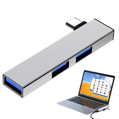USB Port Hub 5Gbps High Speed Portable USB Extender Fast Heat Dissipation