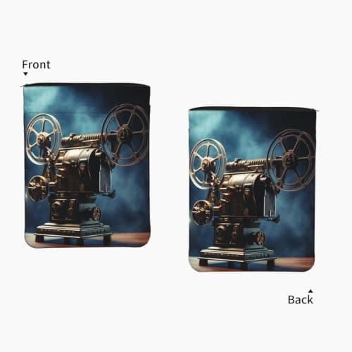 Waterproof Book Sleeve with Zipper & Front Pocket Book Cover Protector — view 2