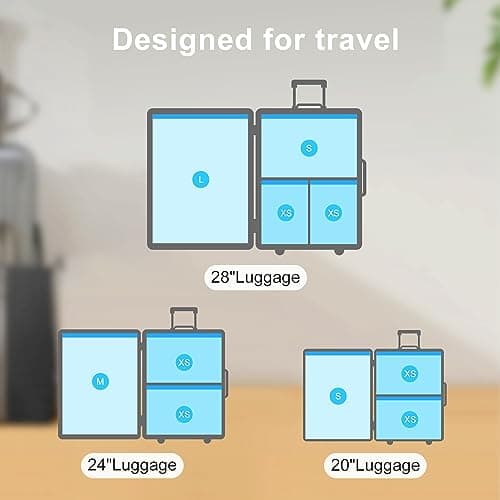 UPGOGO Vacuum Bags for Travel - Space Saver Combo 8 Pack — view 3