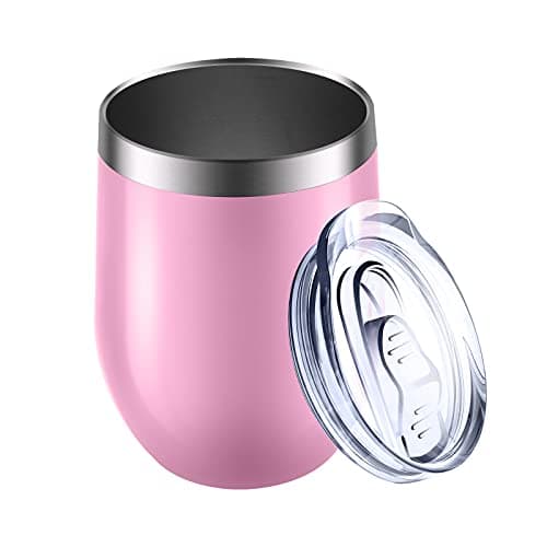 Reusable Coffee Cup, Insulated Travel Mug Vacuum Stainless Steel with Spill Proof Lid, Great for Hot & Cold Drinks - Coffee, Tea, Milk and Wine,12oz/340ml