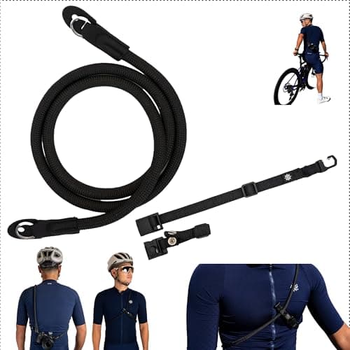 Lumiere & Co. Cycling Magnetic 3-Point Camera Strap, Quick-Release Magnetic Clip (Black, Medium)