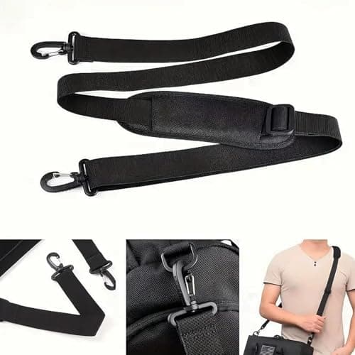 FJDRSIG Bag Strap,Universal Replacement Shoulder Strap with Carabiner — view 4