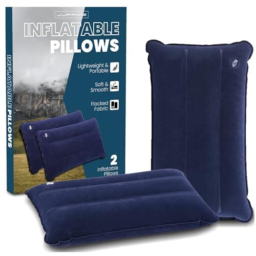 2 Pcs Inflatable Pillows for Camping, Outdoor Blow Up Pillows For Camping