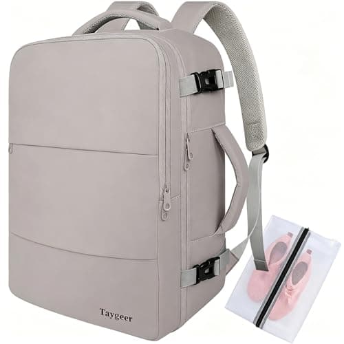 Taygeer Easyjet Cabin Bag 45x36x20 Underseat, Travel Backpack Women
