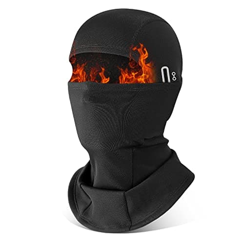 HEGCOIIE Winter Balaclava for Men Women Windproof Ski Mask Warm Face Cover Mask Outdoor Sports Cycling Snowboarding Skiing Motorcycle Bicycle Black