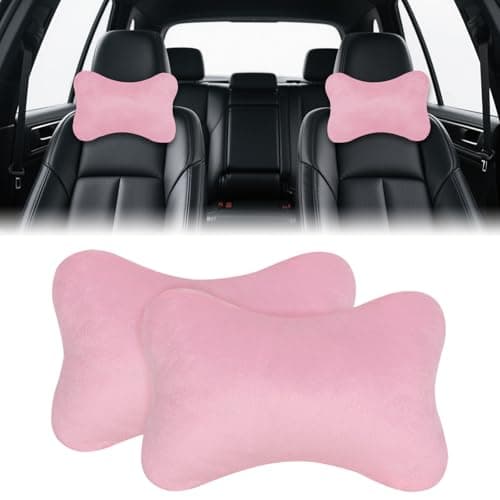 2 Pcs Car Neck Pillow,Headrest Car Seat Neck Support Pillows,Pillow Cushion