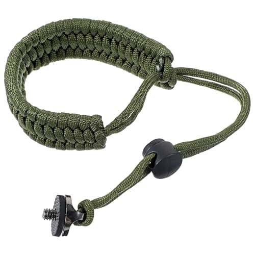 Yuanchu Camera Wrist Strap Lanyard, Adjustable Nylon Camera Wristband Straps with a 1/4" screw Quick Release Camera Hand Strap for Action Cameras Selfie Sticks Tripods Phone Mounts(Green)
