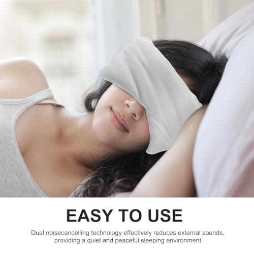 2 in 1 Sleep Mask with Headphones Noise Cancelling Eye Cover — view 3