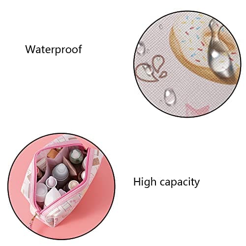 Makeup Bag Toiletry Bag Wash Bag Toiletry Bags for Wome Travel Toiletry Bag for Storing Cosmetics and ToiletriesOrganizer for Women Girls Kids Waterproof — view 5