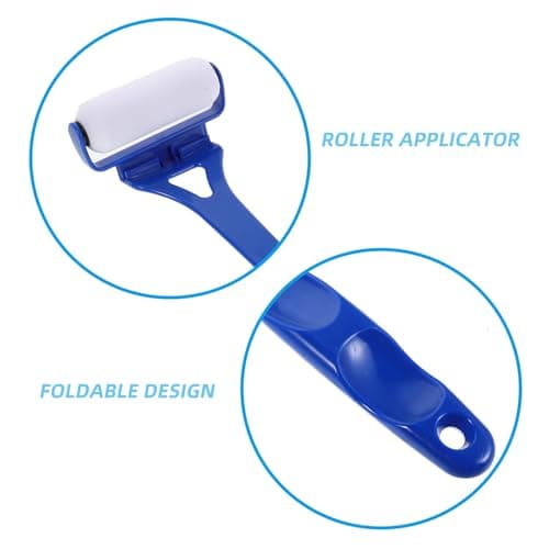 Lotion Blue Foldable Roller with Back Applicator Sponge Abs — view 3