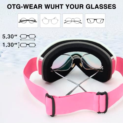 FMY Ski Goggles Snowboard Goggles for Men Women Adults Youth — view 6