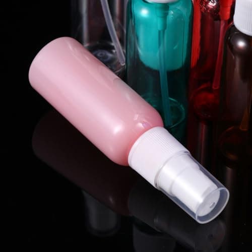 DIYEAH 7 Pack 30ml White Plastic Spray Bottles for Travel Use — view 2