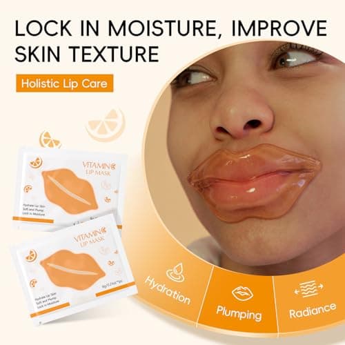 20PCS Vitamin C Skincare Set with Cute Mini Luggage,Skin Care Sets & Kits for Teenage Girls Gifts,Travel Kit,Facial Kit for All Skin Types-Face Cream,Sleep,Mud Mask,Lip Mask (VitaminC-20PCS) — view 3