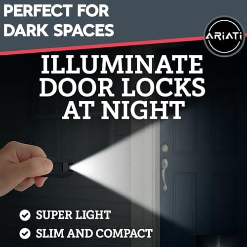 2-Pack Mini LED Keychain Flashlights | Compact and Bright Pocket Torch with Key Chain & Built-In Batteries | Keyring Mini Torch LED Light for Camping Outdoor Adventures, Emergencies & Everyday Use — view 6