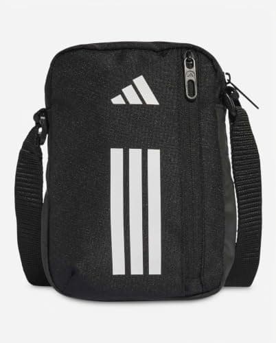 adidas Unisex Adidas Power Organizer Waist Pack, Black/White, One Size — view 6