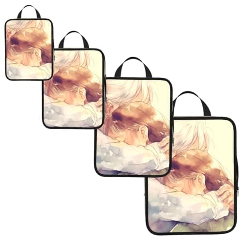 Vortithora 4 Set Love-Grandma Compression Packing Cubes — view 2