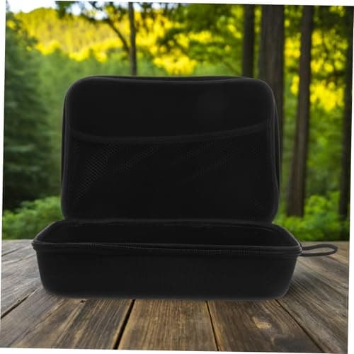 Cabilock Portable Eva Storage Bag for Cable Organizer USB Adapter Organizer Headset Carrying Case for Travel and Gym Use Black — view 6