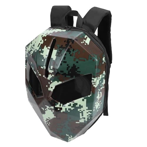 OPPWONG LED Motorcycle Backpack, Programmable APP Controlled Backpack, Hard Water Proof Display with Eye Catching Design, Ideal for Riding, Cycling, Travel & Laptop Storage — view 4