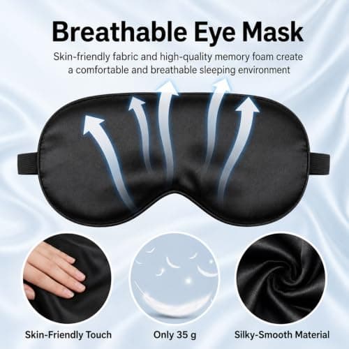 Mr and Mrs Sleep Mask,Blindfold Wedding Games for Reception,Couple Sleep Eye Mask,Wedding Night Bride to Be Sleep Mask,Honeymoon Just Married Black and White Gift Set — view 2