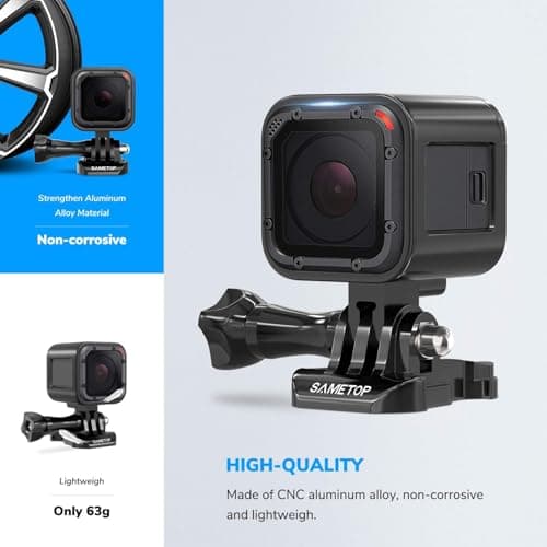 Sametop Case Aluminum Housing Frame for GoPro Hero 5 4 Session Cameras — view 3