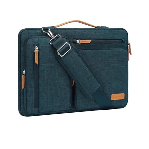 MOSISO Laptop Case 16 inch, 15.6 inch Laptop Bag Men Women, Teal Green