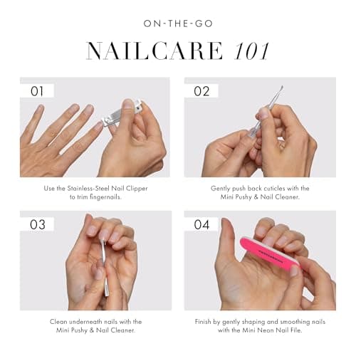 Tweezerman Mini Nail Rescue Kit, Travel Size (Set of 4) — view 2