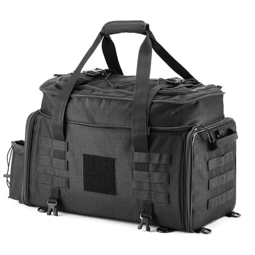 ILM Motorcycle Tail Bag 50-70L Travel Luggage Motorbike Rear Rack Trunk Shoulder Backpack with Rain Cover Model BL02 — view 2